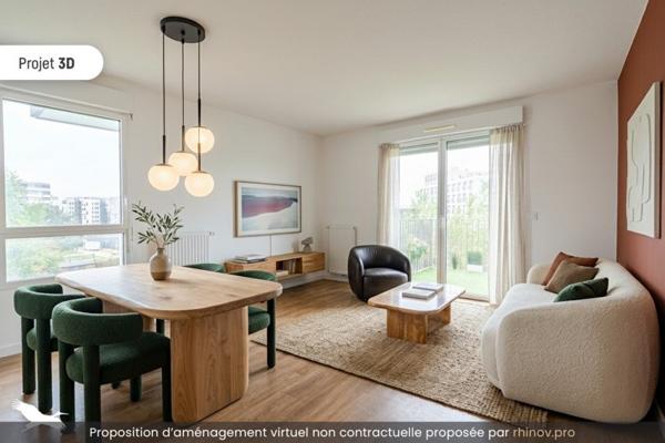 Appartement à vendre |  Bordeaux |  2 pièces | 48 m²