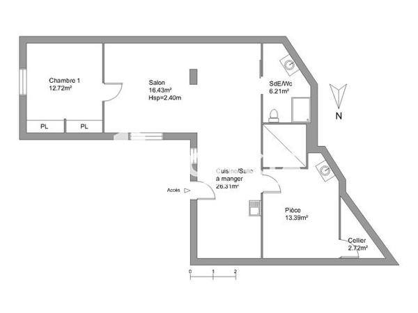 Location Maison 3 pièces 77.78 m² - 72 RUE WATTEAU Limoges 87000