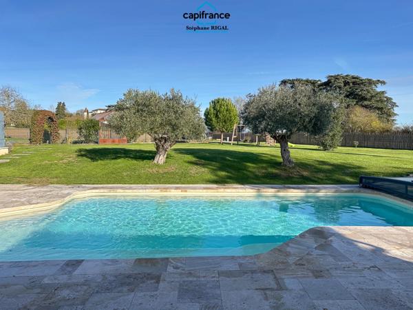 Propriete à vendre 7 pièces VILLENEUVE SUR LOT (47) de 229m2 habitables sur un terrain clos de 5965m2