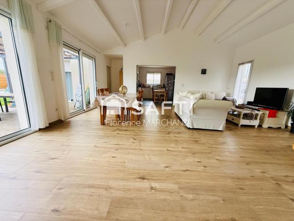 PROCHE COMMERCES / BEAU PLAIN-PIED / DPE EN A / 4 CHAMBRES / JARDIN