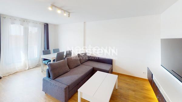 A louer à EVRY-COURCOURONNES, appartement de 2 pièces MEUBLE avec box en sous-sol