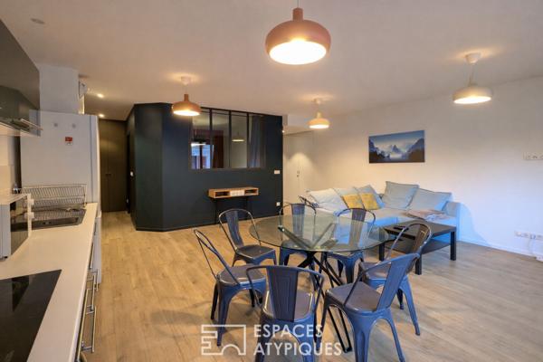 Rénovation contemporaine en plein centre-ville