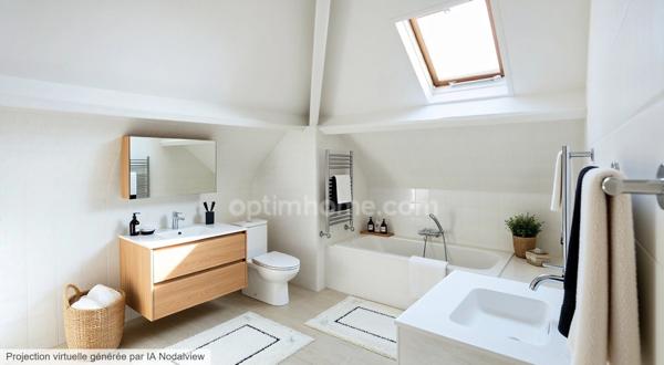 Maison individuelle 5 pièces / 3 chambres / sous sol / jardin / senlis / 7 kms