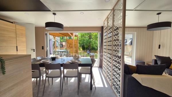 Dpt Essonne (91), à vendre Ormoy-la-Rivière, Lodge 5 chambres - 4 salles d'eau - terrasse dans un village collection avec prestations haut de gamme