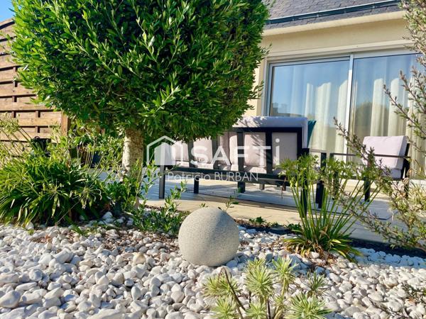 Maison avec sous-sol 4 chambres et grand jardin à Questembert