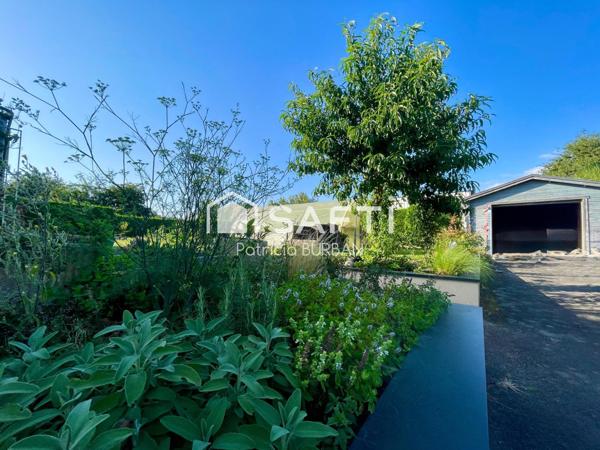 Maison avec sous-sol 4 chambres et grand jardin à Questembert