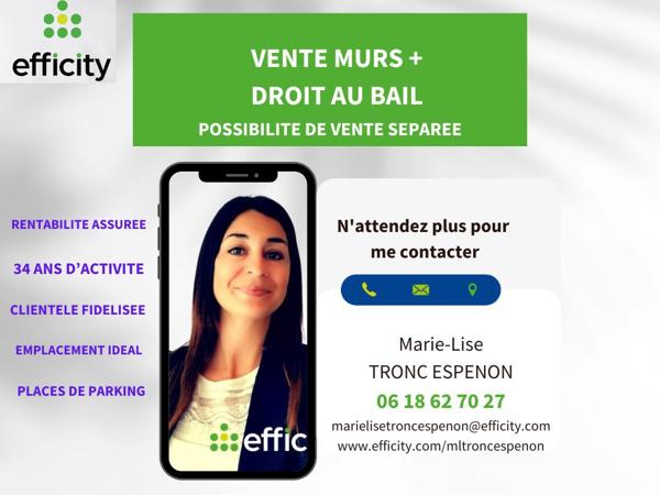 Fonds De Commerce - 53 m² Exclusivité efficity