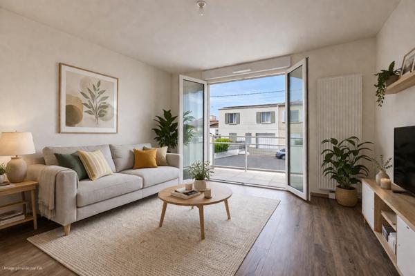 La Rochelle (17000) À vendre – Studio 25 m² avec grand balcon à La Rochelle (quartier Tasdon)