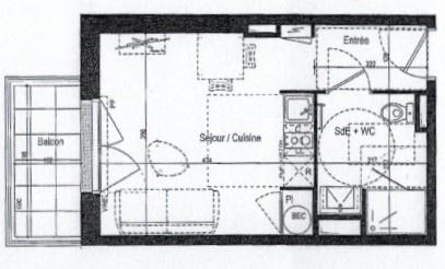 La Rochelle (17000) À vendre – Studio 25 m² avec grand balcon à La Rochelle (quartier Tasdon)