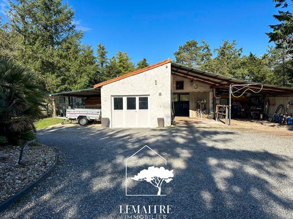 Propriété équestre à vendre Les Mathes – Maison 118 m² –