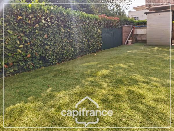Appartement climatisé 3 pièces avec jardin, parking, cave et piscine commune