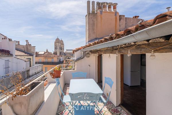 Appartement avec terrasse et vue