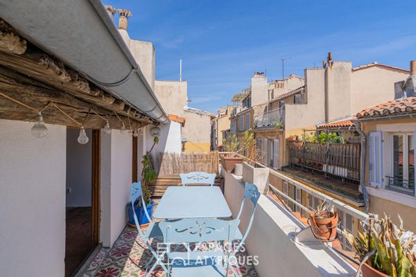 Appartement avec terrasse et vue