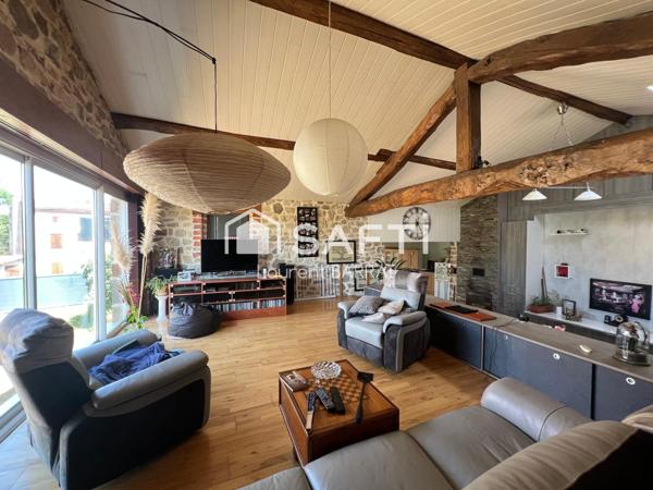 Belle maison de village avec piscine