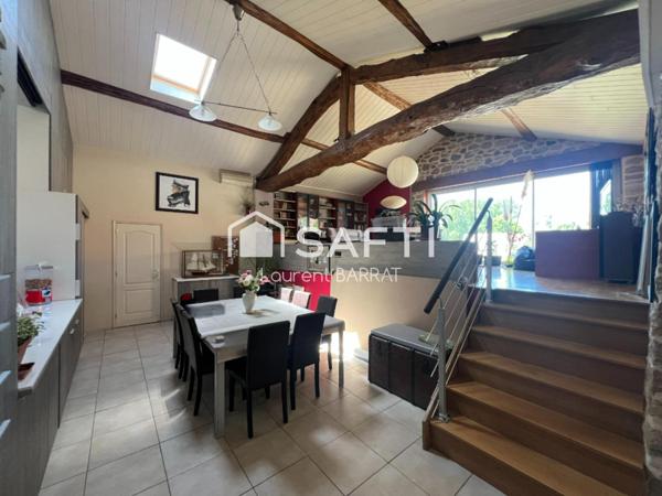 Belle maison de village avec piscine