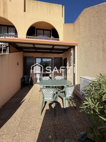T3 duplex climatisé avec terrasse à 200 m de la plage