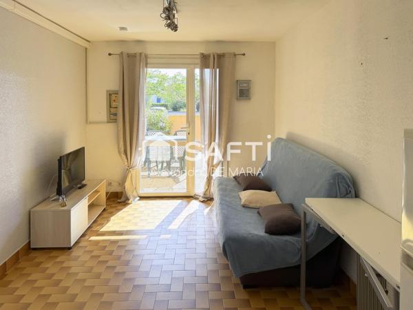 T3 duplex climatisé avec terrasse à 200 m de la plage