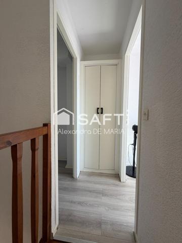 T3 duplex climatisé avec terrasse à 200 m de la plage