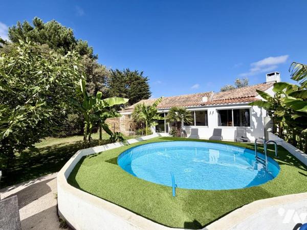 Villa familiale - Piscine et jolie volumes - LA BERNERIE-EN-RETZ