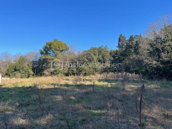 Terrain de 1 121 m²