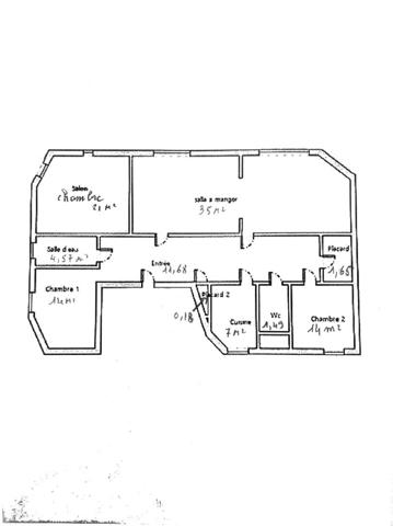 Appartement Courbevoie 5 pièce(s) 111 m2