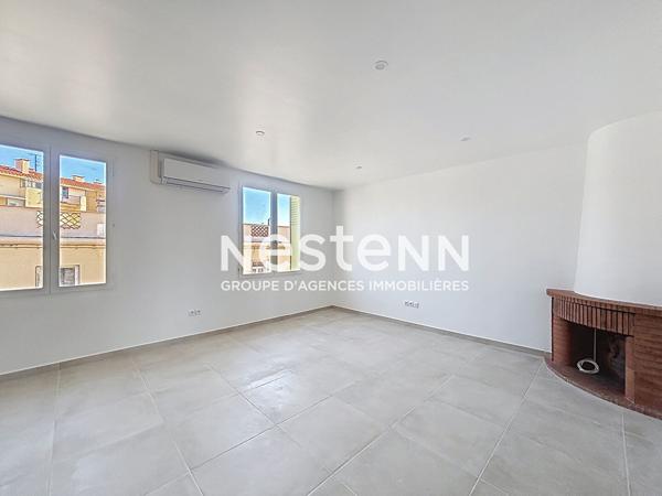 Appartement climatisé et rénové 3 pièces à louer au dernier étage - Perpignan
