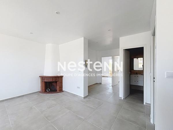 Appartement climatisé et rénové 3 pièces à louer au dernier étage - Perpignan
