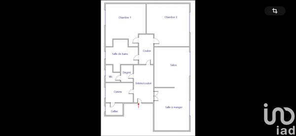 Appartement à vendre 4 pièces 83 m² Compiègne