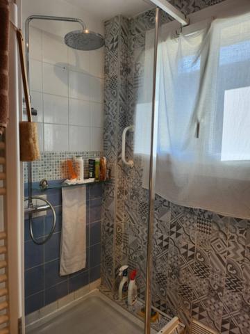 Maison de ville avec hangar et joli jardin