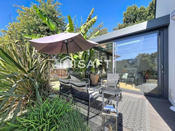 154 m², vie de plain-pied et jardin paysager