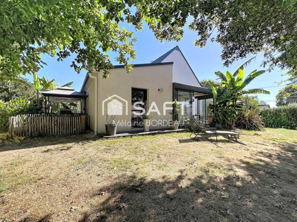 154 m², vie de plain-pied et jardin paysager