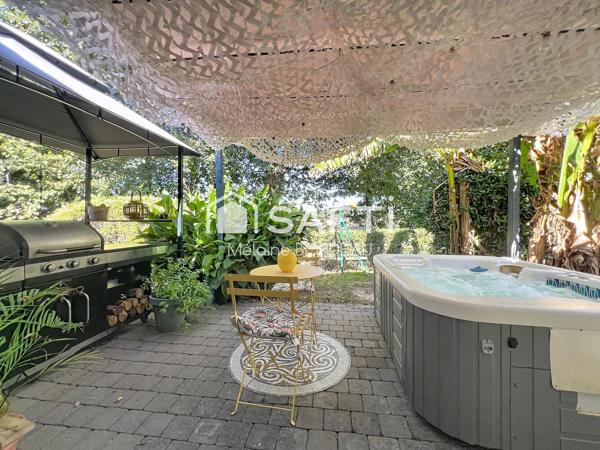 154 m², vie de plain-pied et jardin paysager