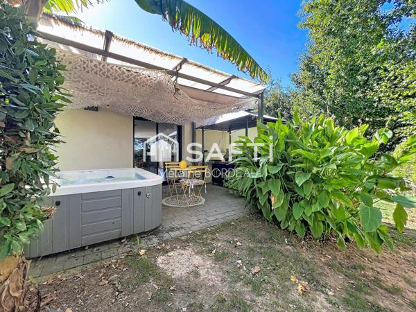 154 m², vie de plain-pied et jardin paysager