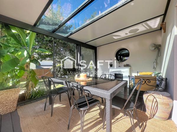 154 m², vie de plain-pied et jardin paysager