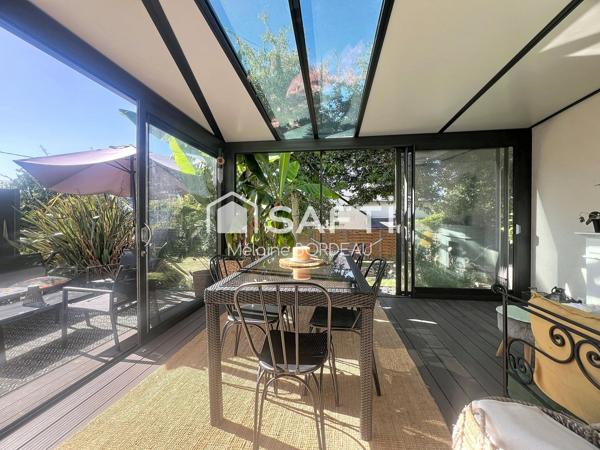 154 m², vie de plain-pied et jardin paysager