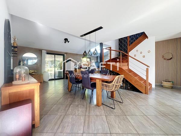 154 m², vie de plain-pied et jardin paysager