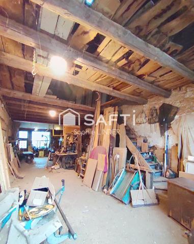 A Garche 5 min Thionville maison /atelier à rénover 130 m2