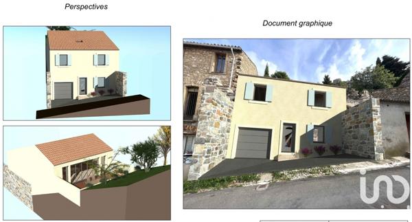 Terrain à vendre 220 m² Roquefort-des-Corbières