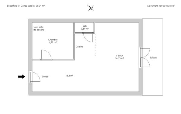 Appartement Paris 18 e - ABBESSES / PIGALLE