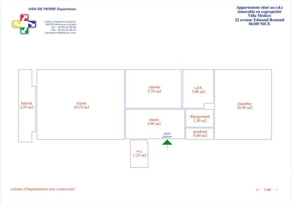 Appartement à vendre 2 pièces 43 m² Nice