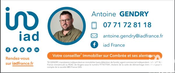 Maison à vendre 6 pièces 101 m² Ombrée d'Anjou