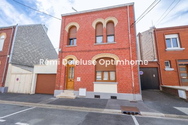 Caudry - Maison individuelle de 4 chambres avec garage & jardin clos sur 393 m²