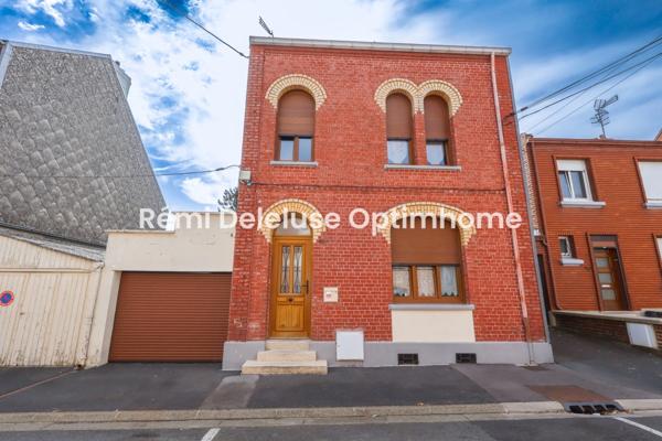 Caudry - Maison individuelle de 4 chambres avec garage & jardin clos sur 393 m²