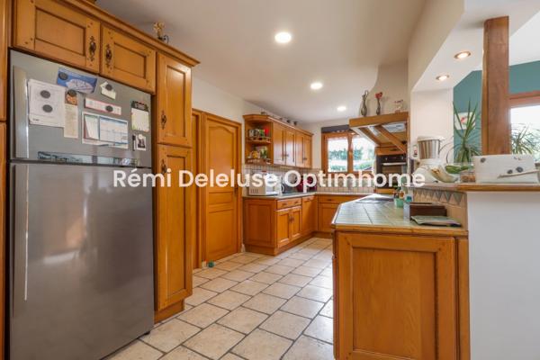 Caudry - Maison individuelle de 4 chambres avec garage & jardin clos sur 393 m²