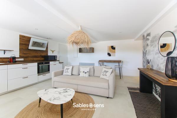 Appartement T2 face au Remblai des Sables d’Olonne
