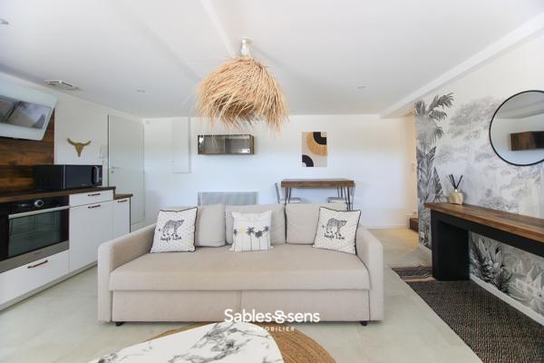 Appartement T2 face au Remblai des Sables d’Olonne