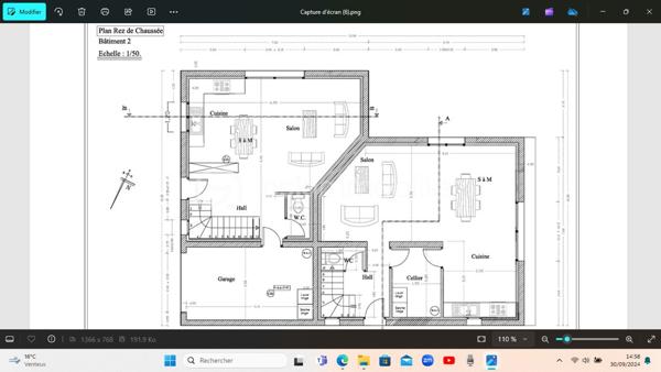 Maison contemporaine de 85 m²