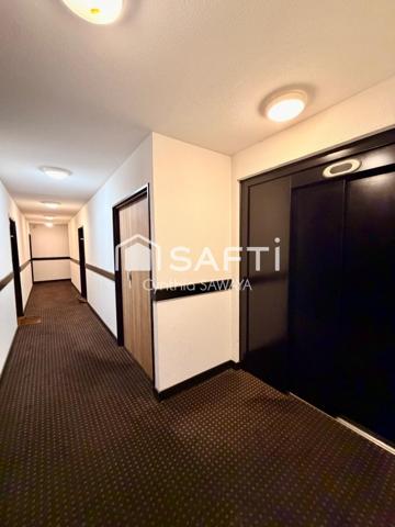Bel appartement avec 2 balcons, ascenseur et 2 places de parking
