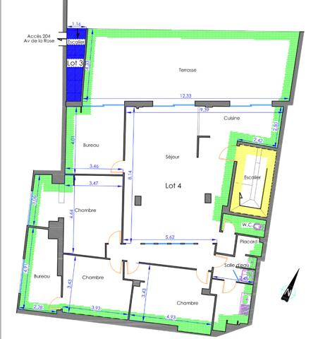 Appartement à vendre |  Marseille 13 |  5 pièces | 137 m²