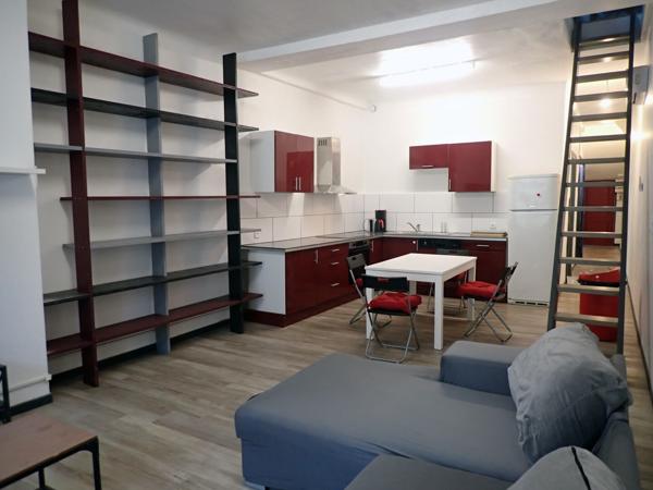 Appartement T3 en duplex entièrement rénové au coeur de Bayonne